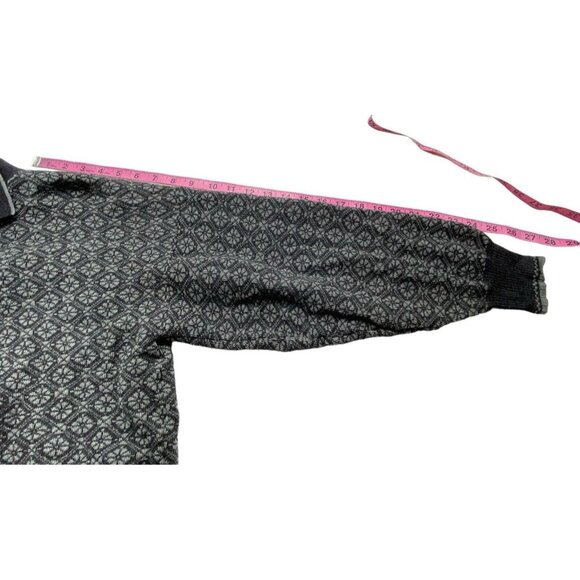 MAGLIFICIO Men Merino Wool Pullover Sweater Sz M Gray Long Sleeve Italy 46-19 - Picture 9 of 16